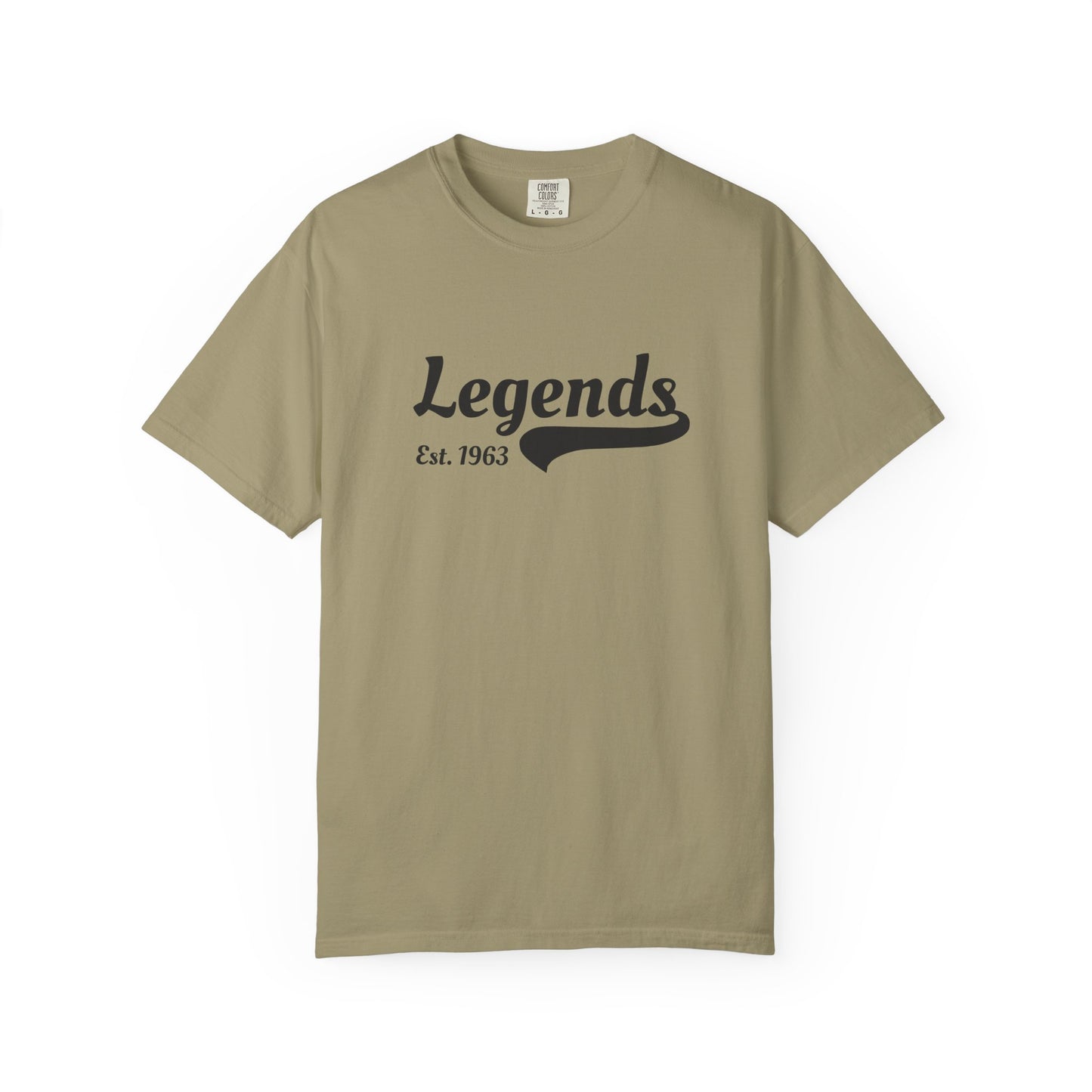 Vintage Legends T-Shirt, Unisex Tee for Music Lovers, Gift for Graduates, Casual Wear, Est. 1963, Retro Style Apparel