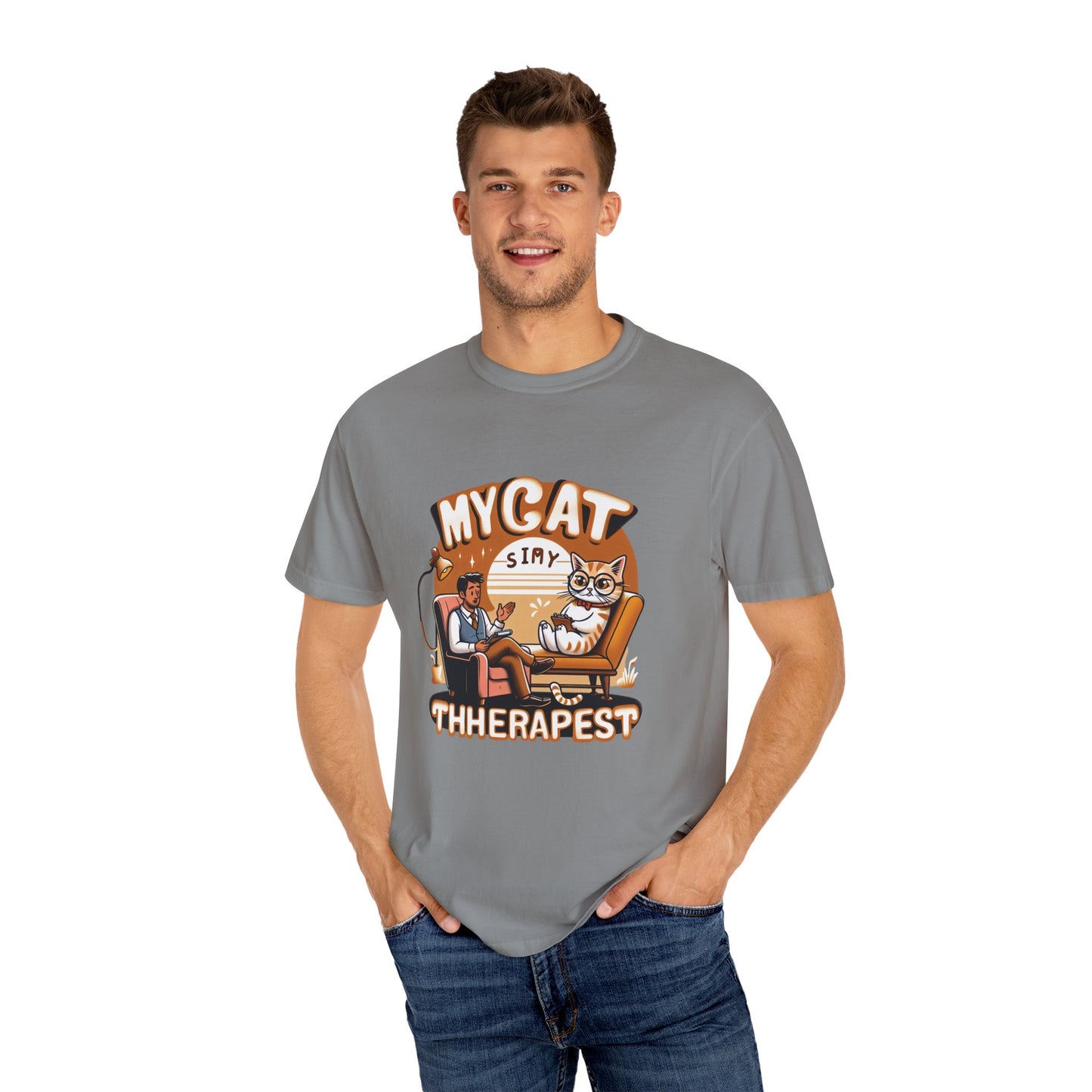 Copy of Garment-Dyed Unisex T-shirt, Relaxed Fit Tee, Casual Streetwear, Eco-Friendly Apparel, Perfect for Everyday Wear