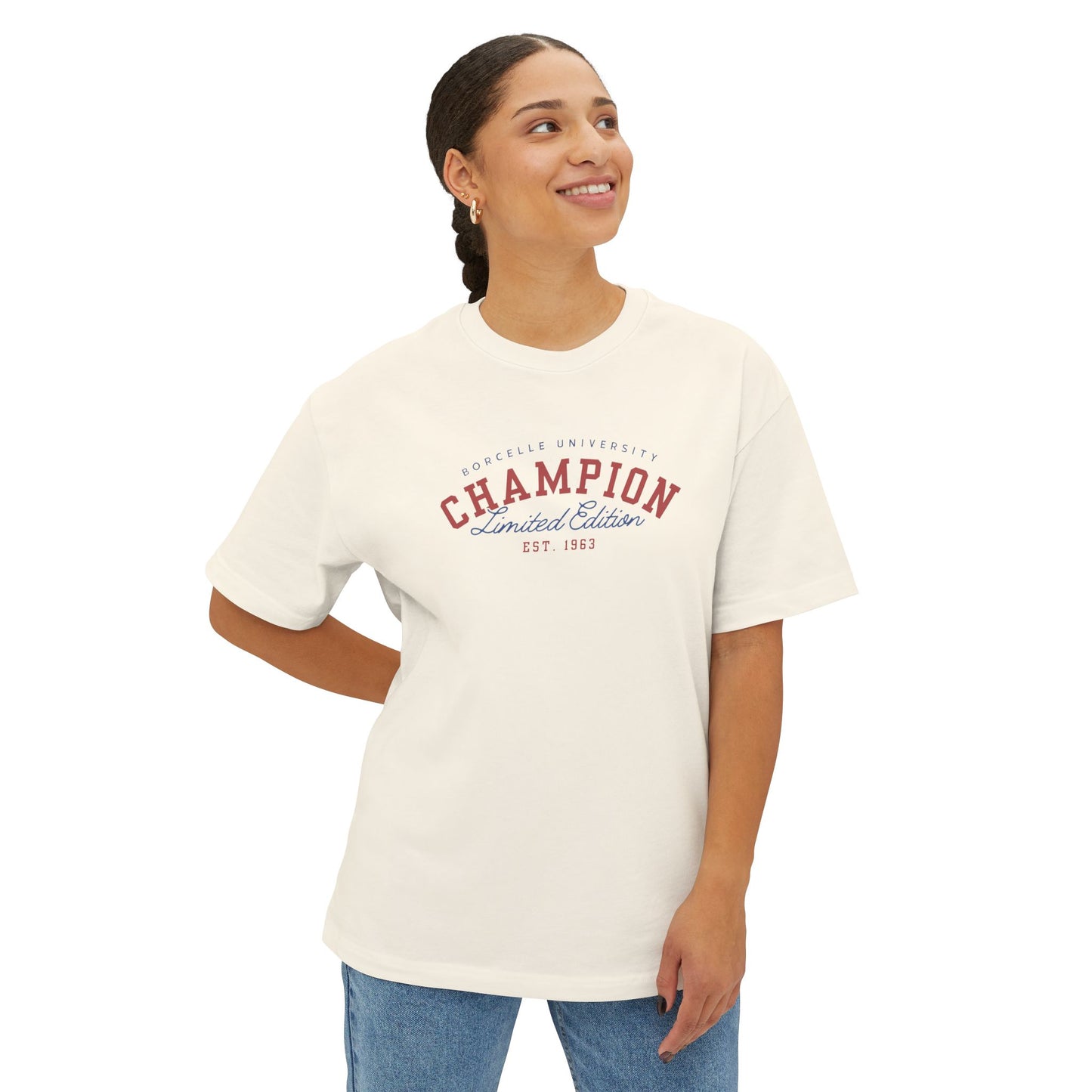 Limited Edition Unisex Oversized Boxy Tee - Casual Comfort, Streetwear Style, Great for Summer, Fashion Statement, Perfect Gift