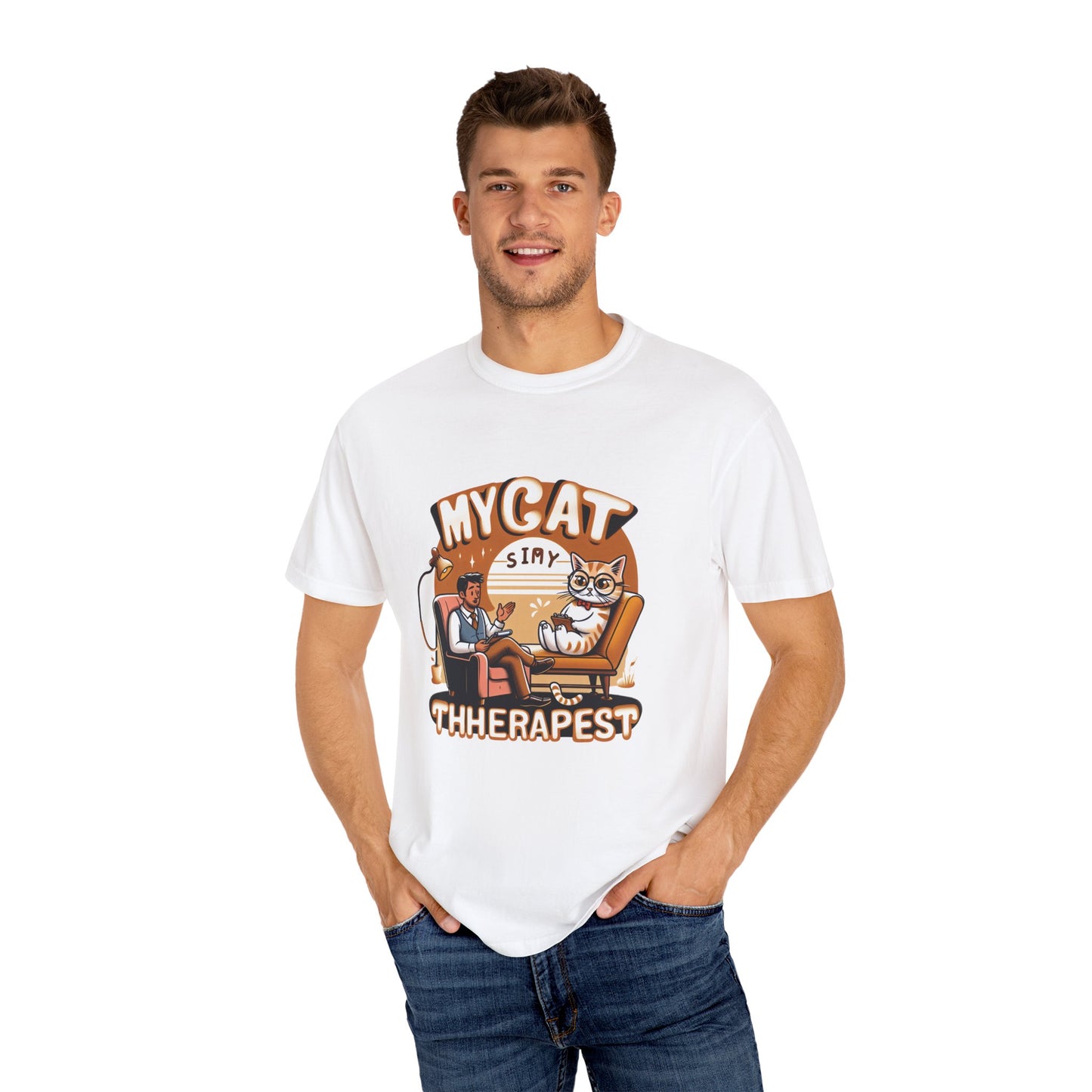 Copy of Garment-Dyed Unisex T-shirt, Relaxed Fit Tee, Casual Streetwear, Eco-Friendly Apparel, Perfect for Everyday Wear