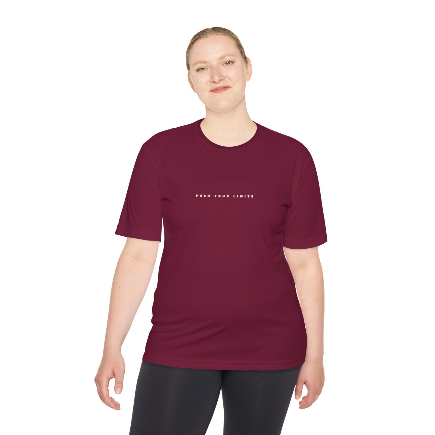 Motivational Unisex Moisture Wicking Tee - Workout Shirt, Gym Attire, Fitness Apparel, Activewear, Perfect for Sports Events