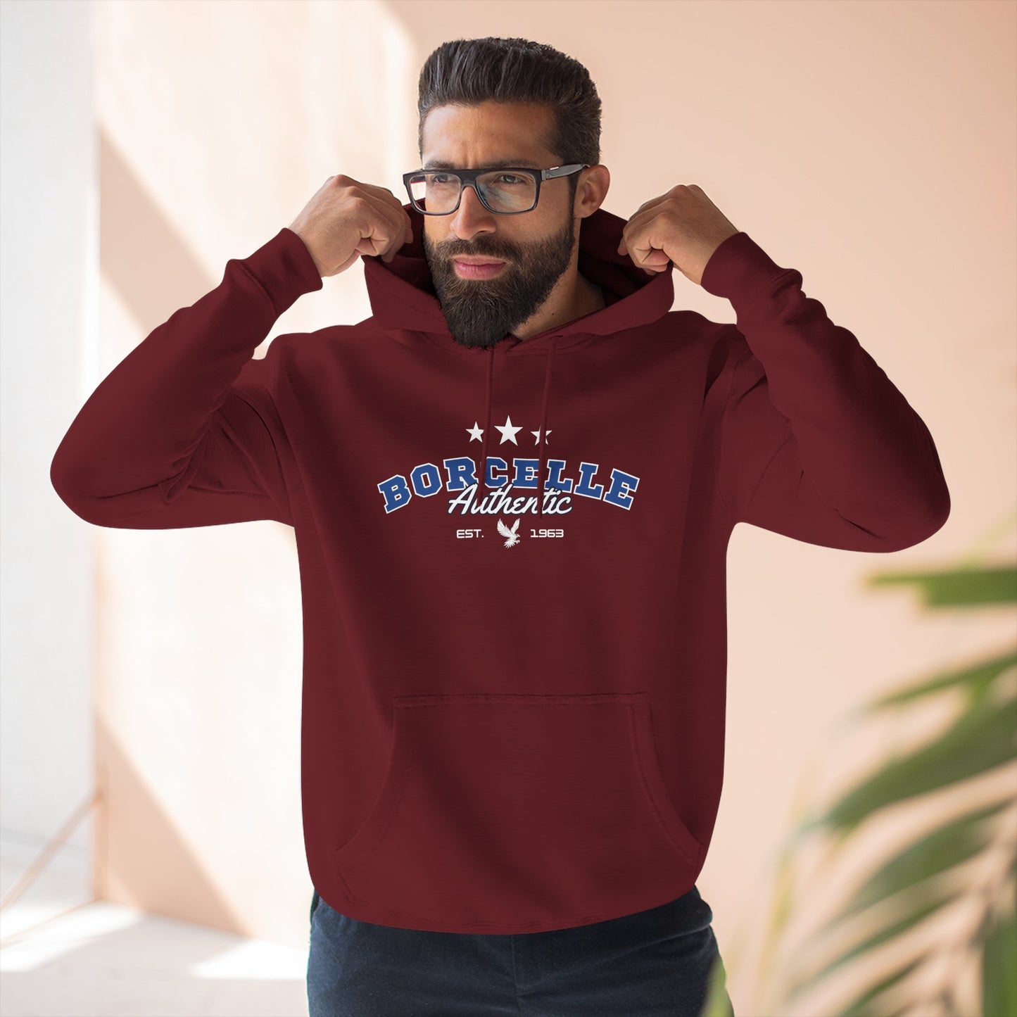 Stylish Fleece Hoodie for All Occasions, Borcelle funky Hoodie
