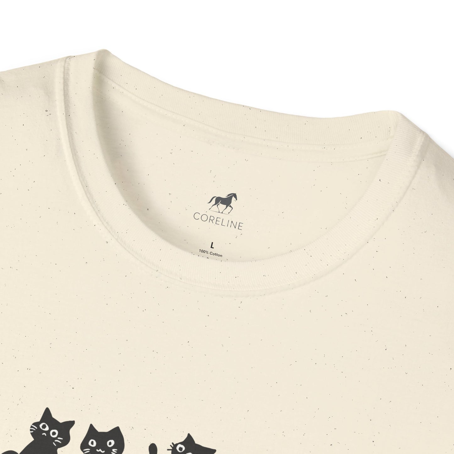 Cat Mom Unisex Softstyle T-Shirt | Cute Cat Lover Tee, Gift for Cat Owners, Perfect for Birthdays, Casual Wear, Animal Lovers