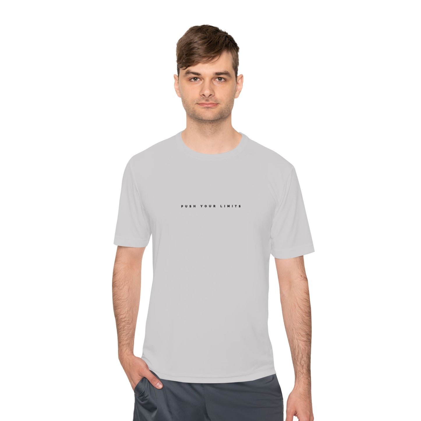 Motivational Unisex Moisture Wicking Tee - Workout Shirt, Gym Attire, Fitness Apparel, Activewear, Perfect for Sports Events