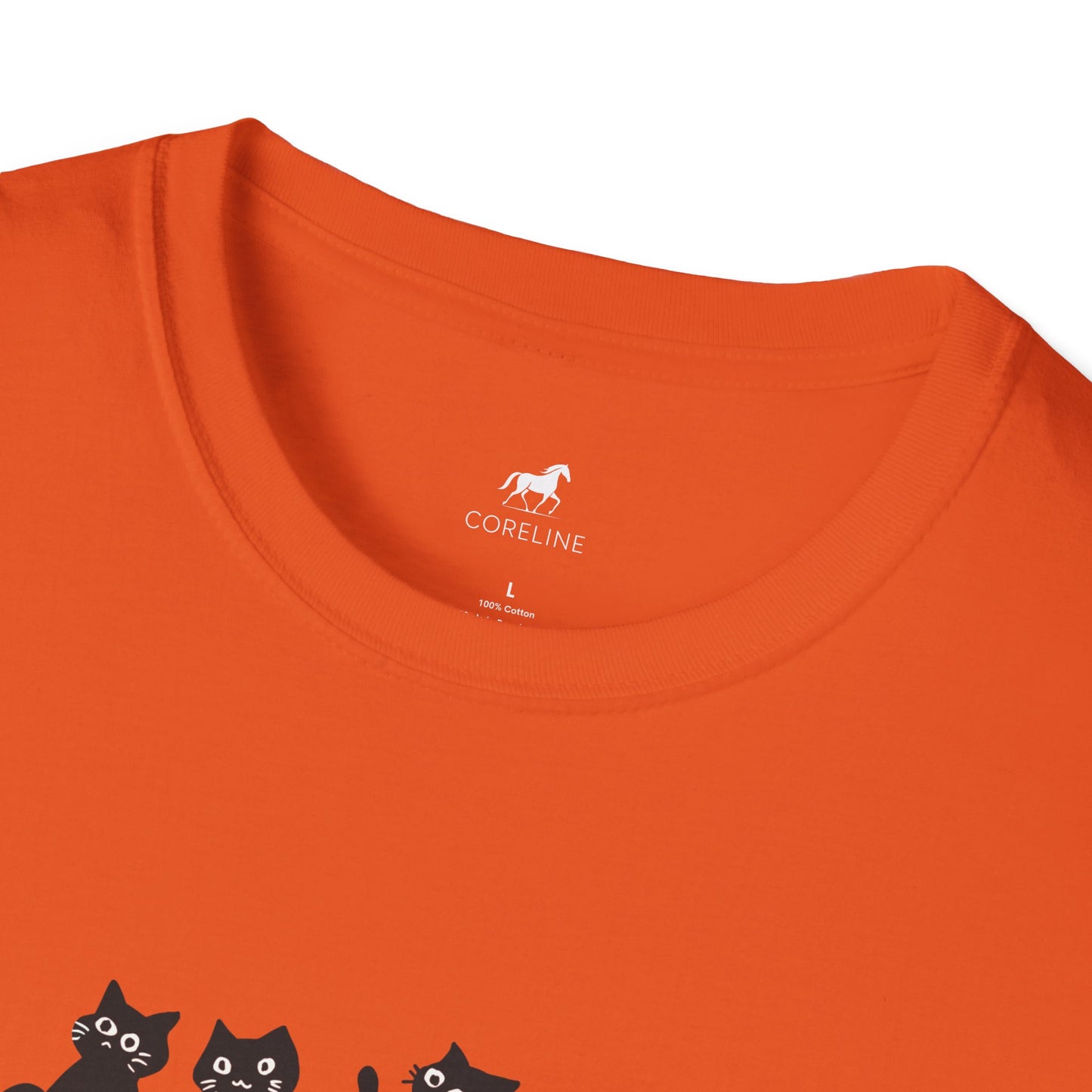 Cat Mom Unisex Softstyle T-Shirt | Cute Cat Lover Tee, Gift for Cat Owners, Perfect for Birthdays, Casual Wear, Animal Lovers