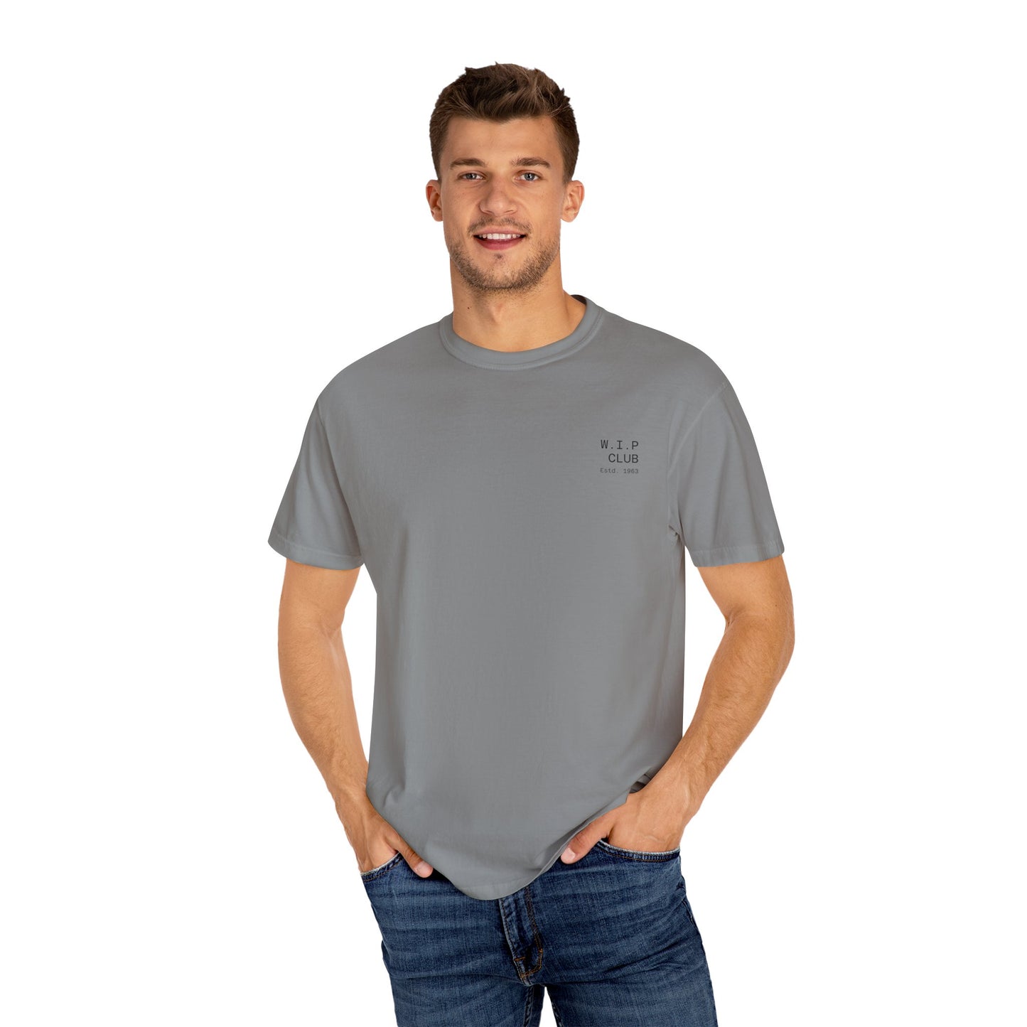 Garment-Dyed Unisex T-shirt, Relaxed Fit Tee, Casual Streetwear, Eco-Friendly Apparel, Perfect for Everyday Wear