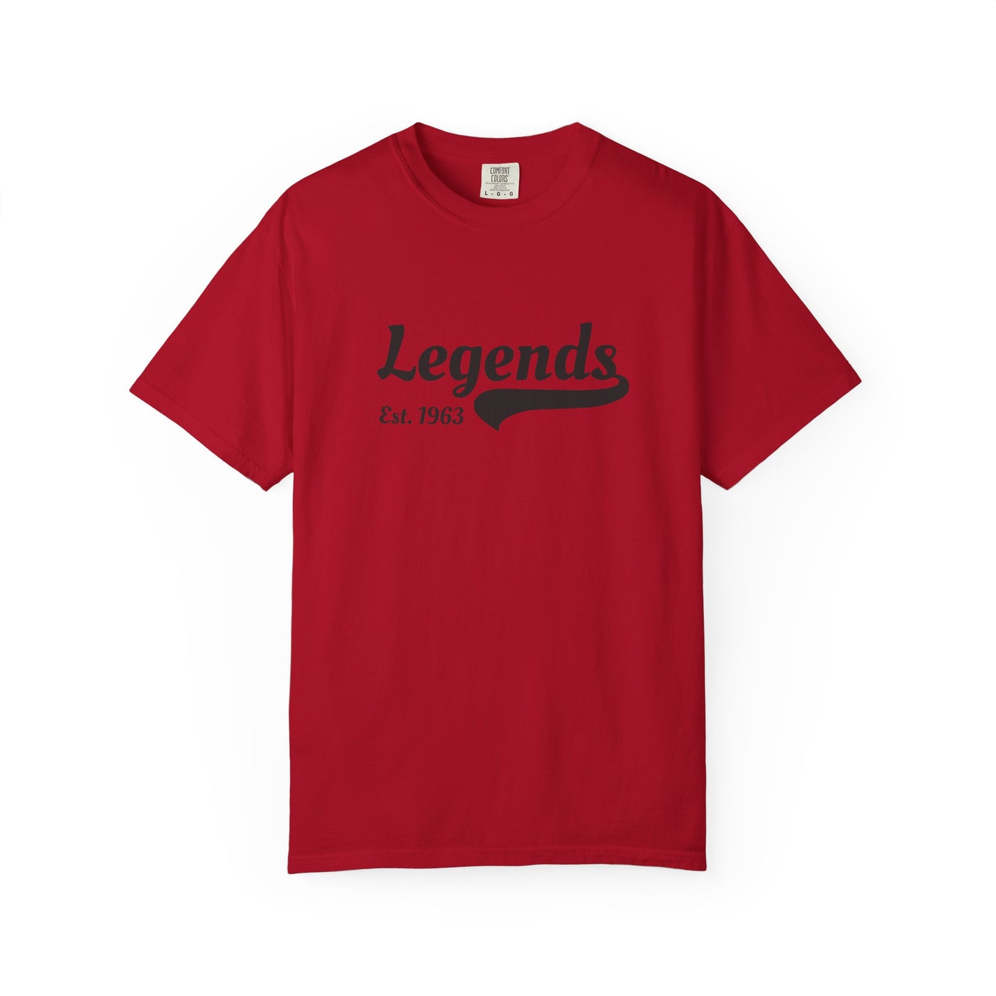 Vintage Legends T-Shirt, Unisex Tee for Music Lovers, Gift for Graduates, Casual Wear, Est. 1963, Retro Style Apparel