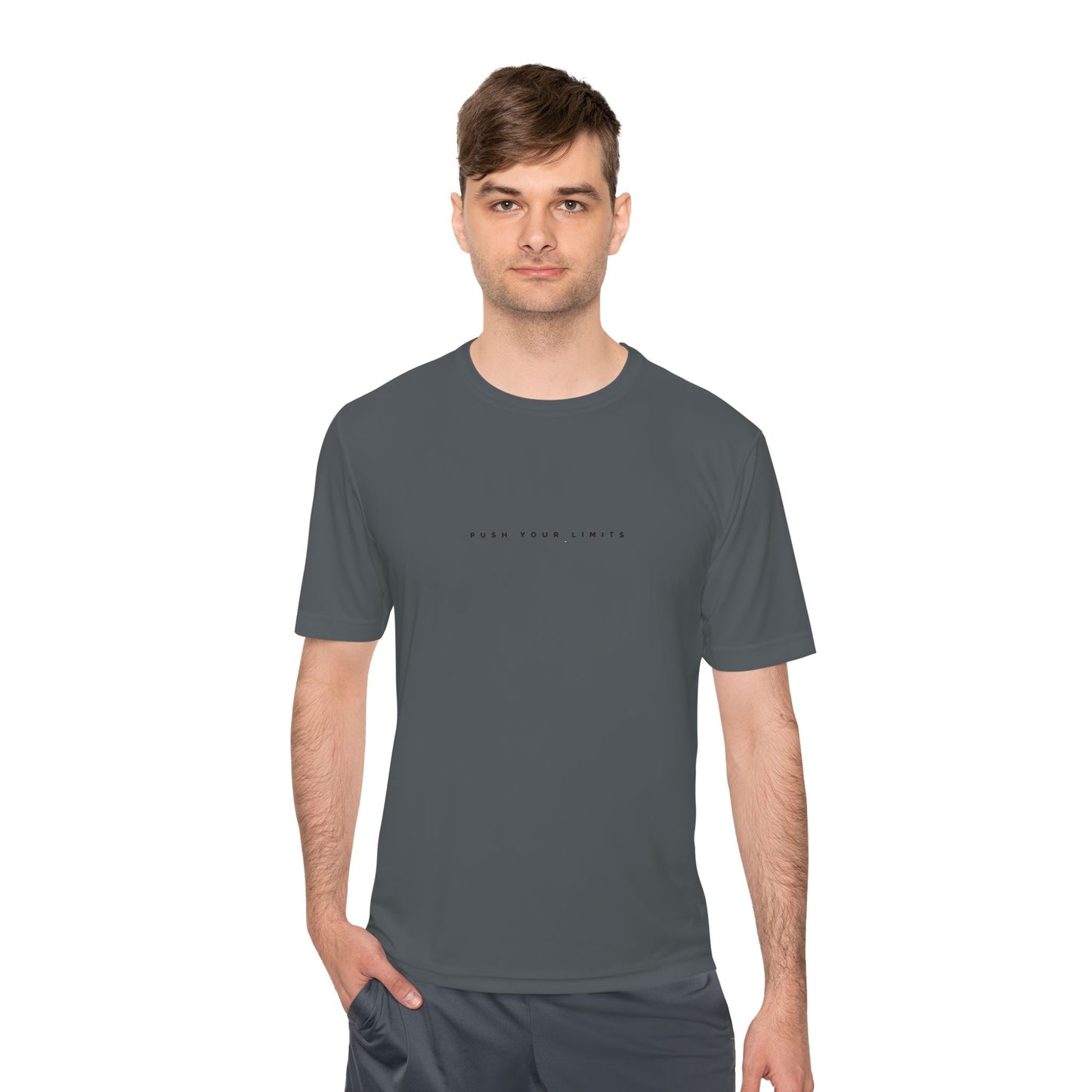 Motivational Unisex Moisture Wicking Tee - Workout Shirt, Gym Attire, Fitness Apparel, Activewear, Perfect for Sports Events