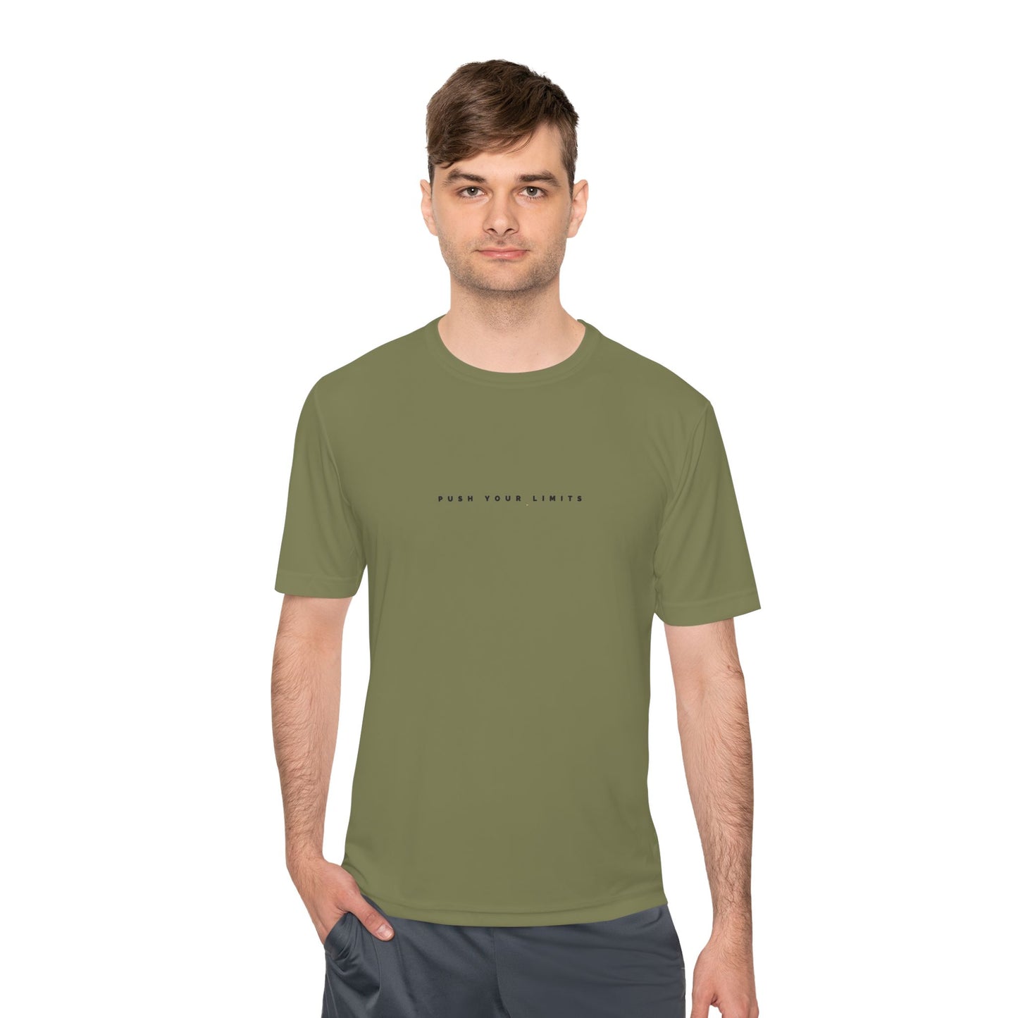 Motivational Unisex Moisture Wicking Tee - Workout Shirt, Gym Attire, Fitness Apparel, Activewear, Perfect for Sports Events