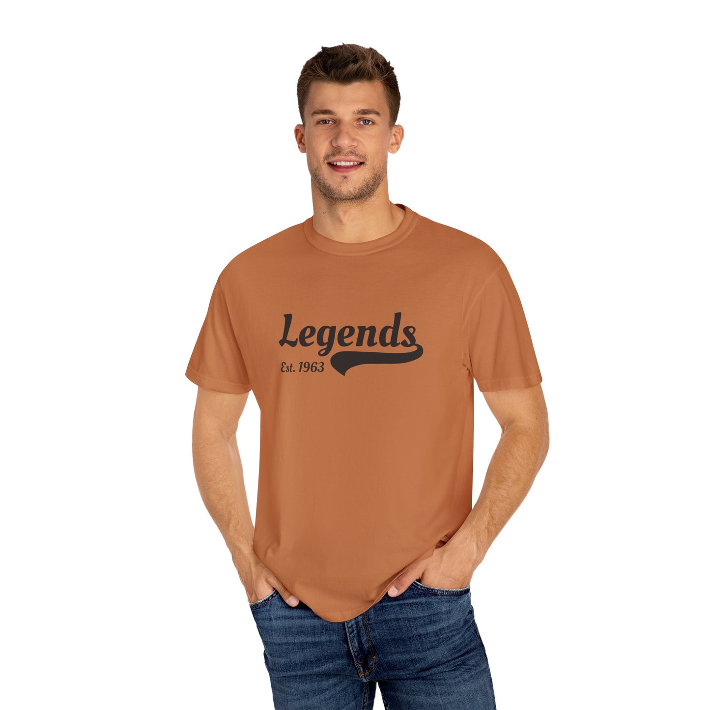 Vintage Legends T-Shirt, Unisex Tee for Music Lovers, Gift for Graduates, Casual Wear, Est. 1963, Retro Style Apparel