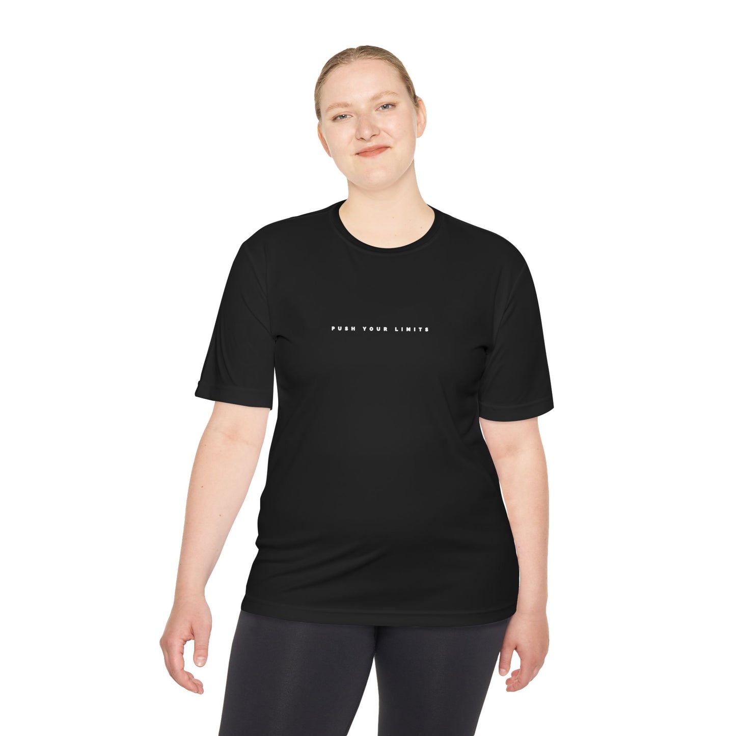 Motivational Unisex Moisture Wicking Tee - Workout Shirt, Gym Attire, Fitness Apparel, Activewear, Perfect for Sports Events