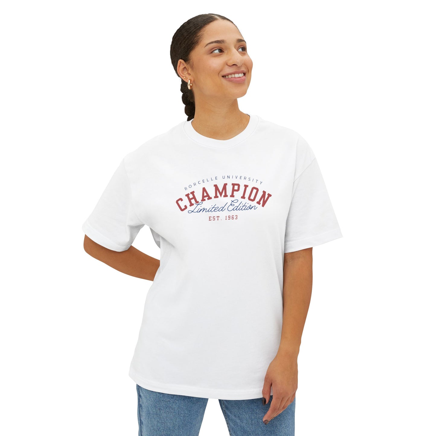 Limited Edition Unisex Oversized Boxy Tee - Casual Comfort, Streetwear Style, Great for Summer, Fashion Statement, Perfect Gift