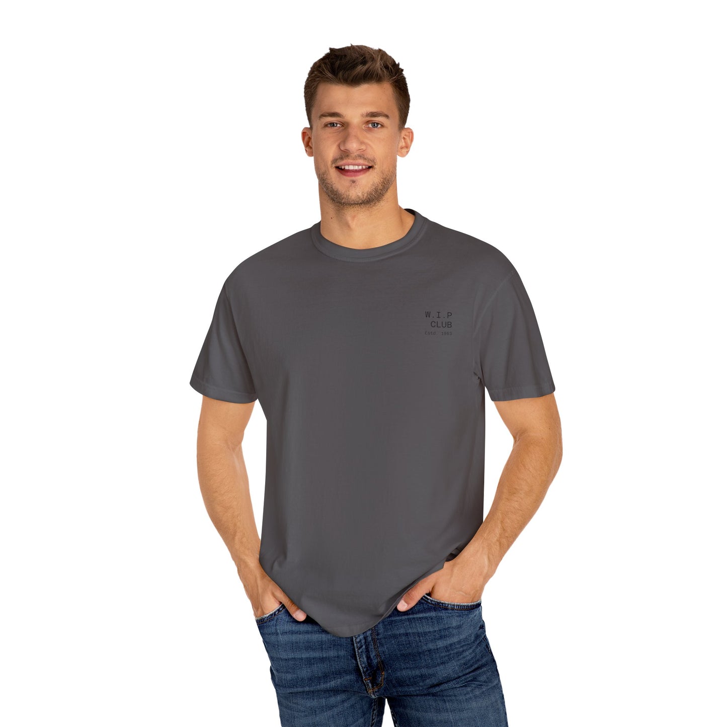 Garment-Dyed Unisex T-shirt, Relaxed Fit Tee, Casual Streetwear, Eco-Friendly Apparel, Perfect for Everyday Wear
