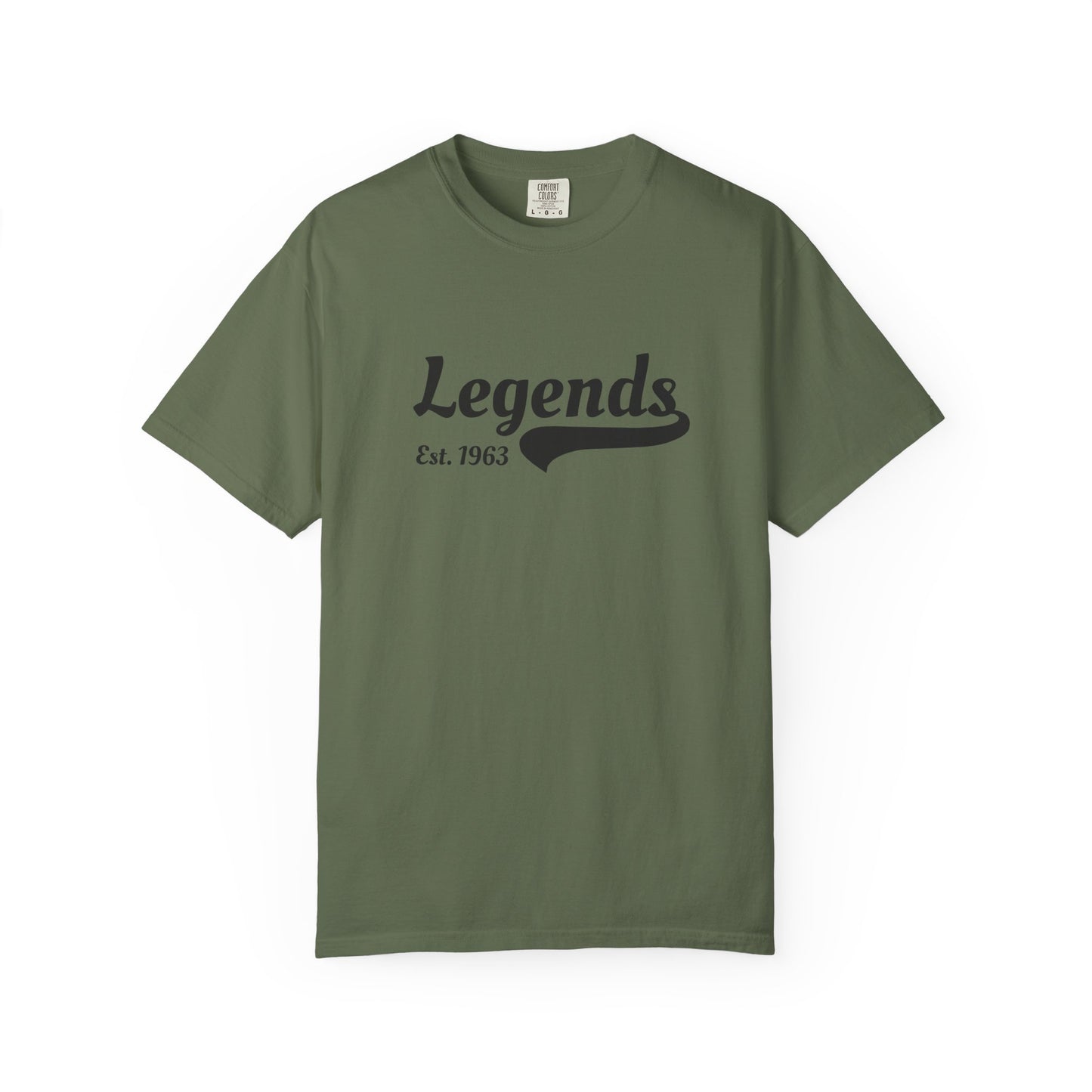 Vintage Legends T-Shirt, Unisex Tee for Music Lovers, Gift for Graduates, Casual Wear, Est. 1963, Retro Style Apparel