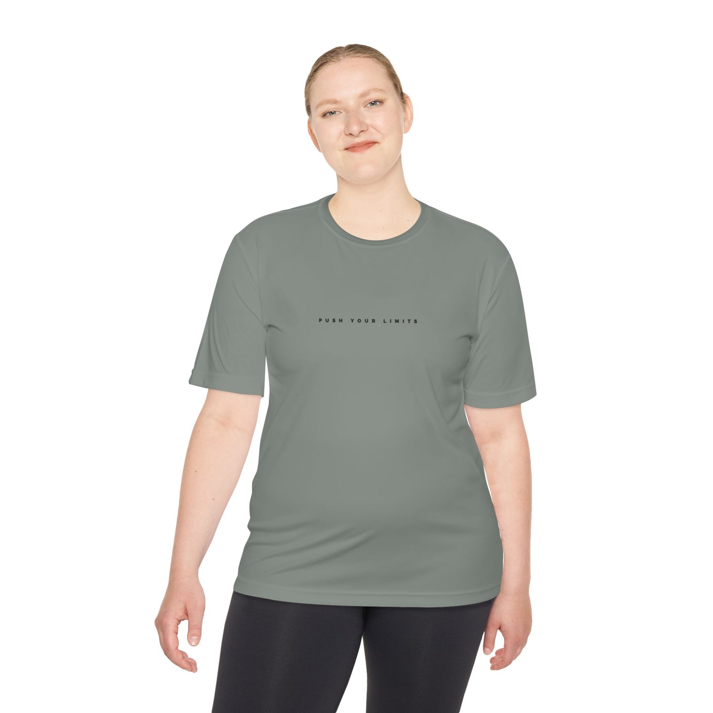 Motivational Unisex Moisture Wicking Tee - Workout Shirt, Gym Attire, Fitness Apparel, Activewear, Perfect for Sports Events