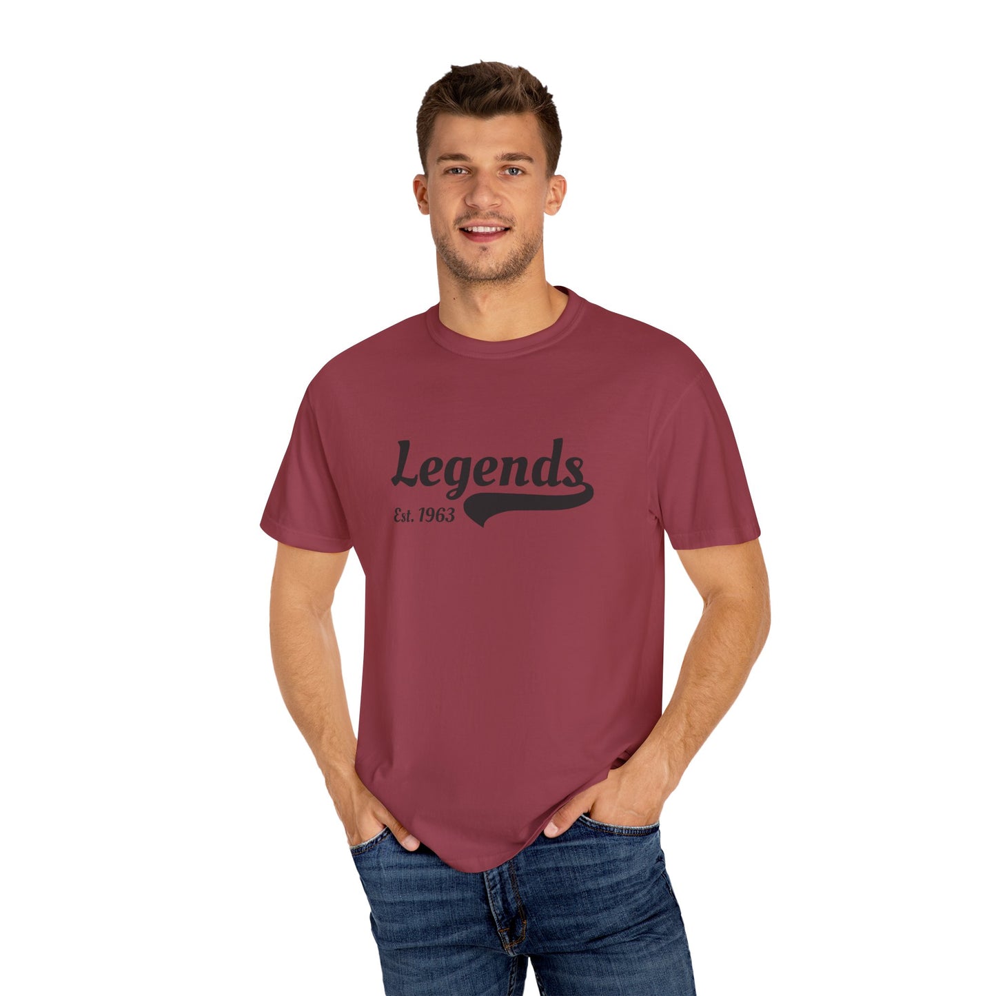 Vintage Legends T-Shirt, Unisex Tee for Music Lovers, Gift for Graduates, Casual Wear, Est. 1963, Retro Style Apparel