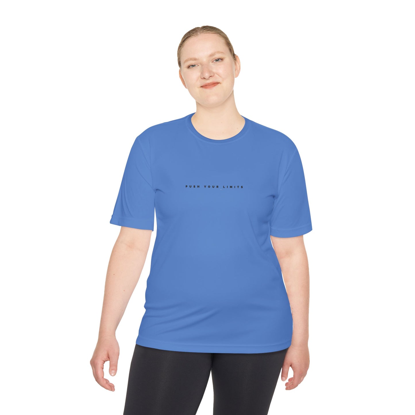 Motivational Unisex Moisture Wicking Tee - Workout Shirt, Gym Attire, Fitness Apparel, Activewear, Perfect for Sports Events