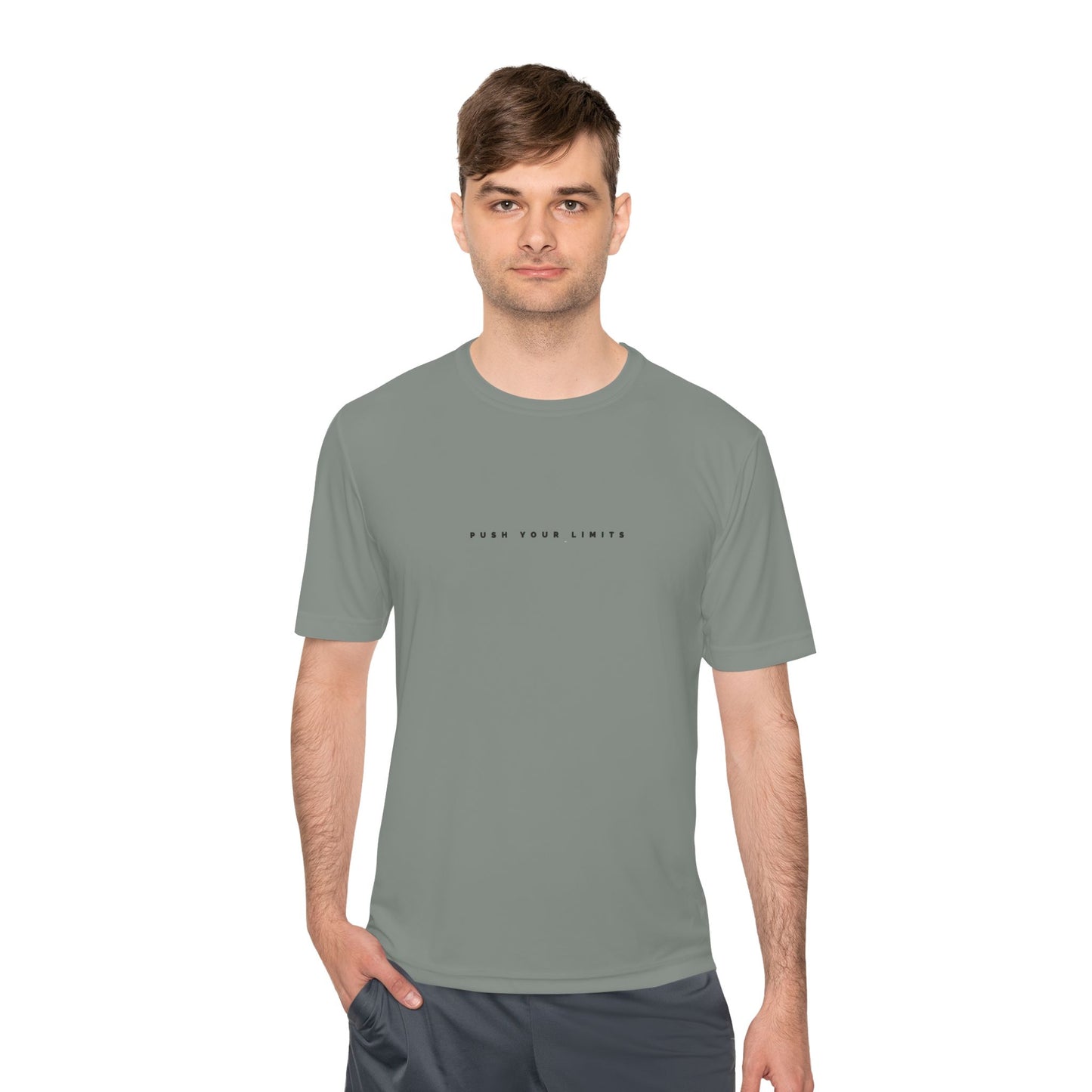 Motivational Unisex Moisture Wicking Tee - Workout Shirt, Gym Attire, Fitness Apparel, Activewear, Perfect for Sports Events