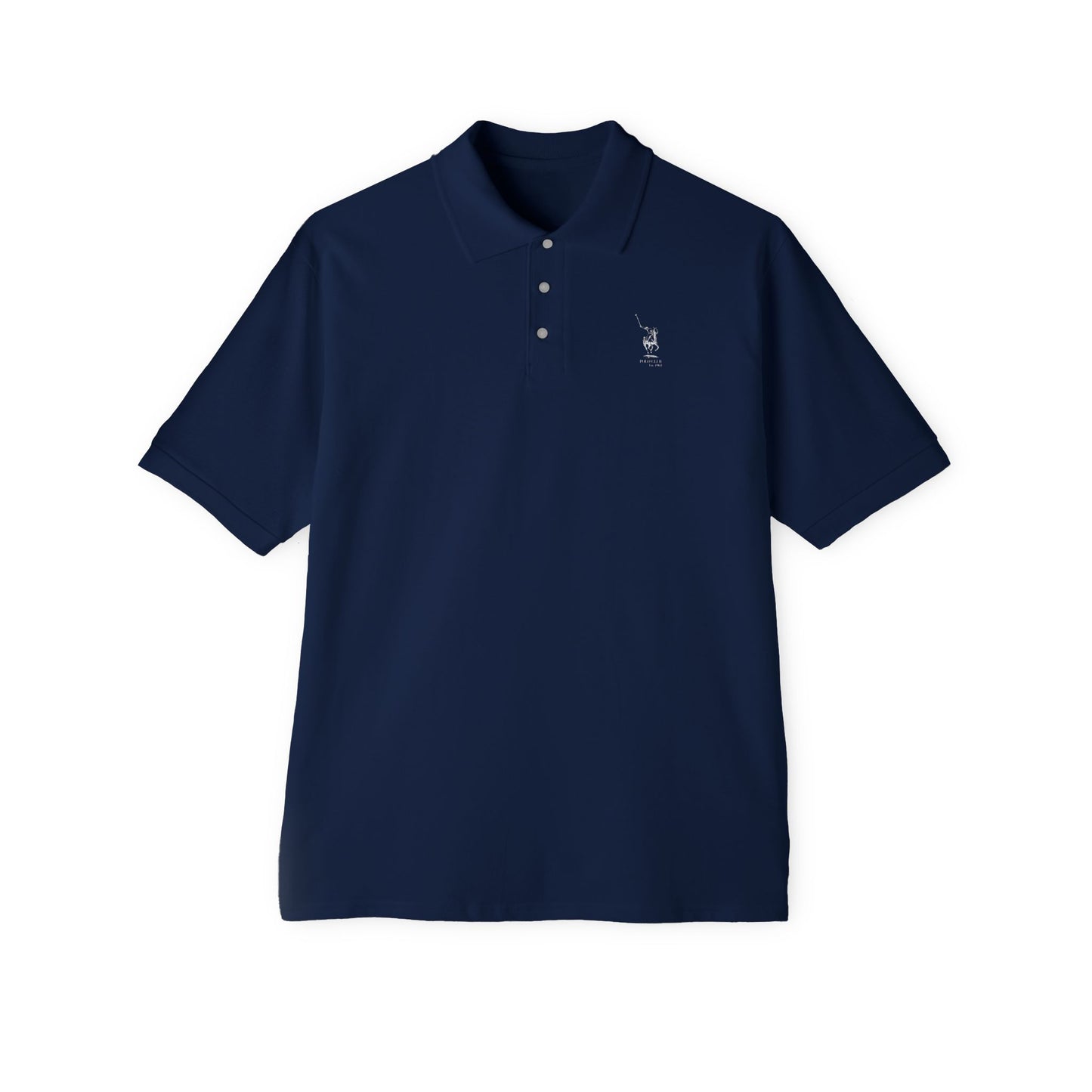 Classic Men's Piqué Polo Shirt - Casual Style, Gift for Him, Perfect for Work & Play, Summer Essentials, Golf & Outdoor Wear