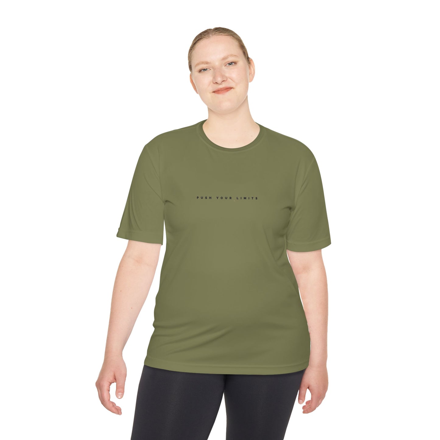 Motivational Unisex Moisture Wicking Tee - Workout Shirt, Gym Attire, Fitness Apparel, Activewear, Perfect for Sports Events