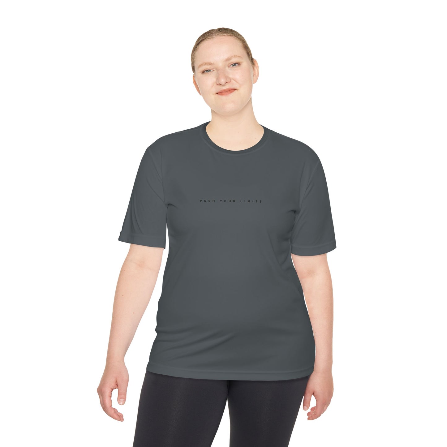 Motivational Unisex Moisture Wicking Tee - Workout Shirt, Gym Attire, Fitness Apparel, Activewear, Perfect for Sports Events