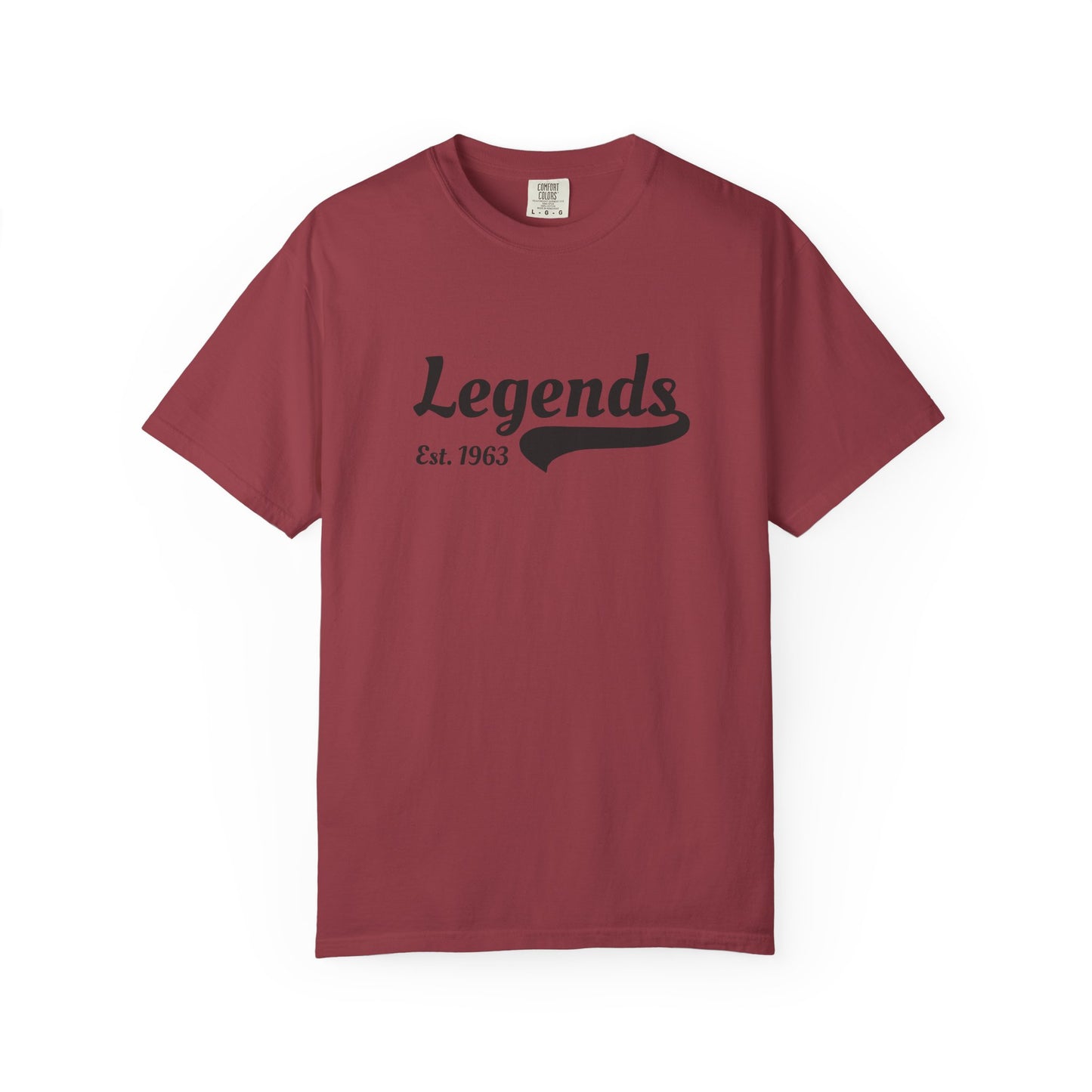 Vintage Legends T-Shirt, Unisex Tee for Music Lovers, Gift for Graduates, Casual Wear, Est. 1963, Retro Style Apparel