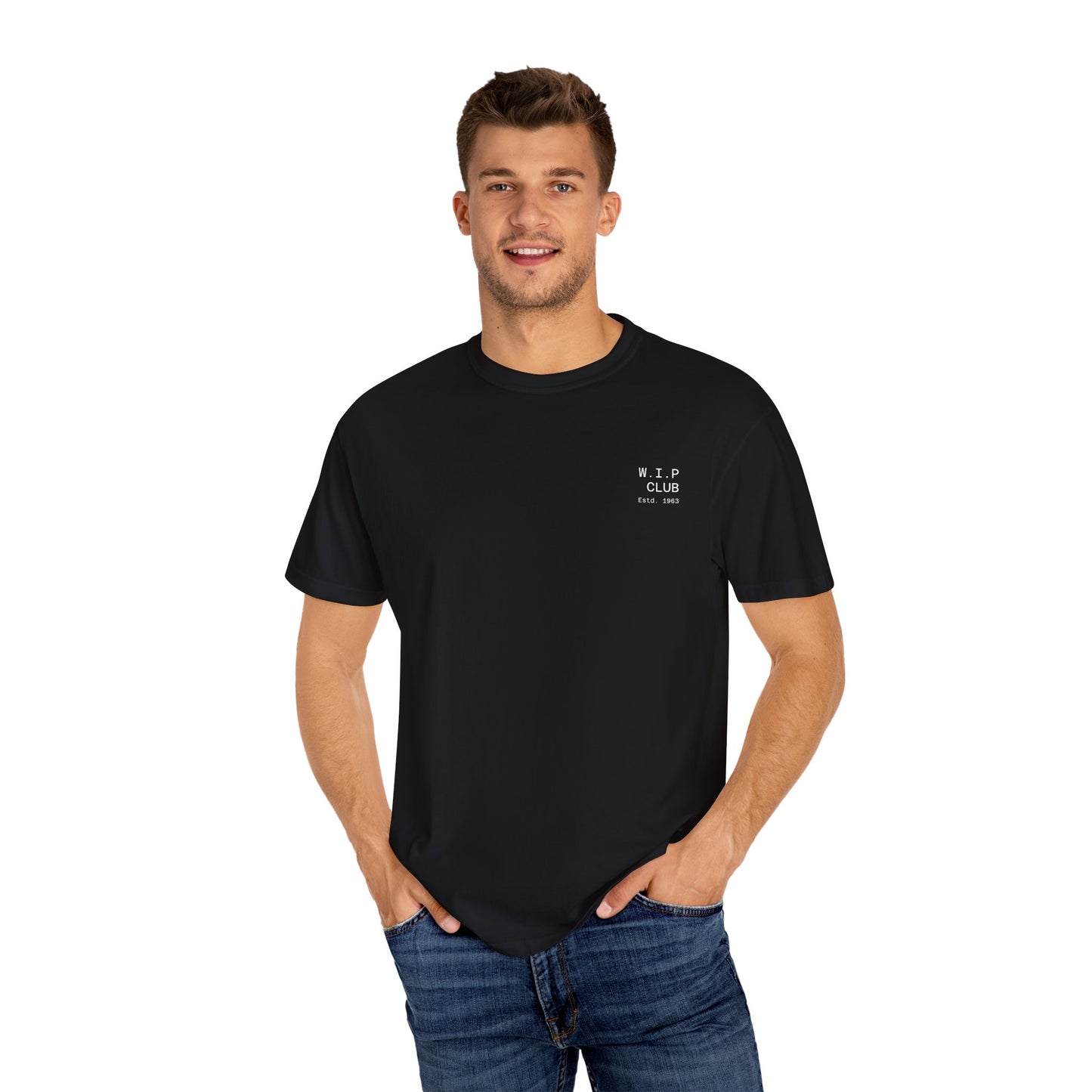 Garment-Dyed Unisex T-shirt, Relaxed Fit Tee, Casual Streetwear, Eco-Friendly Apparel, Perfect for Everyday Wear