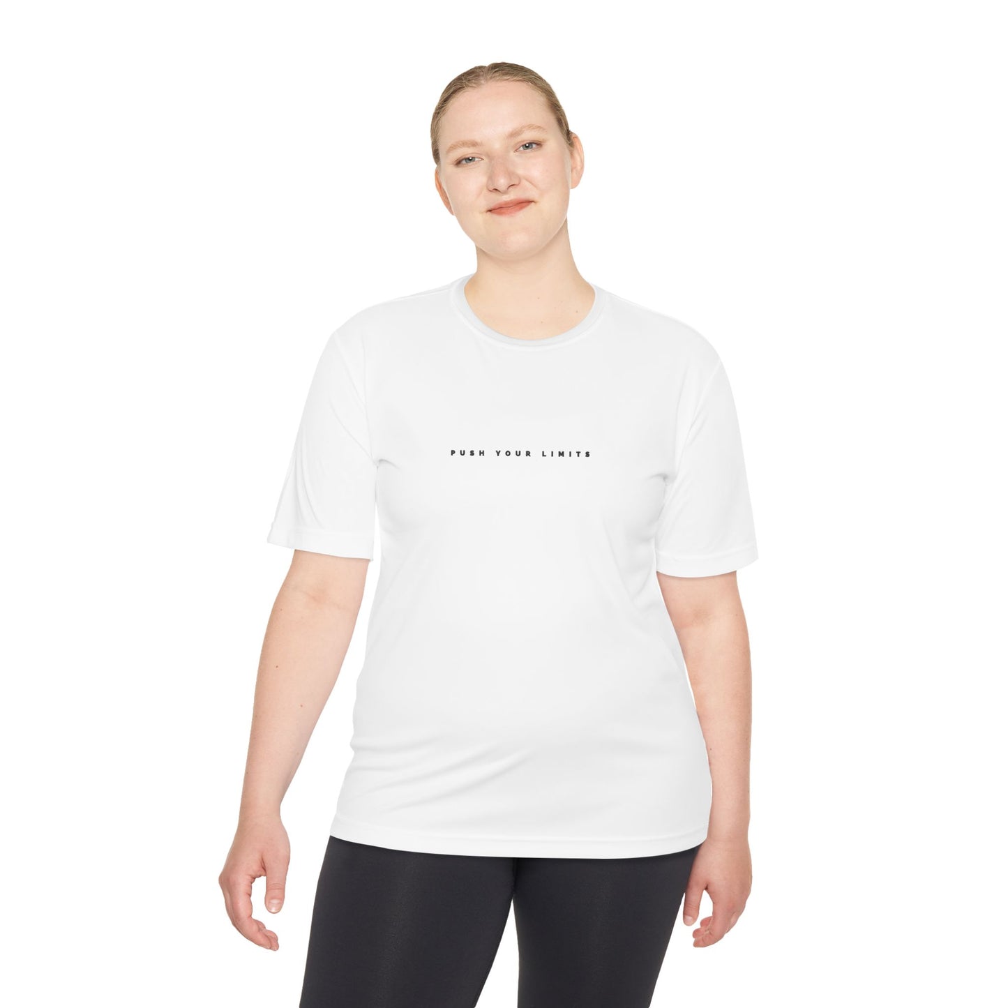 Motivational Unisex Moisture Wicking Tee - Workout Shirt, Gym Attire, Fitness Apparel, Activewear, Perfect for Sports Events
