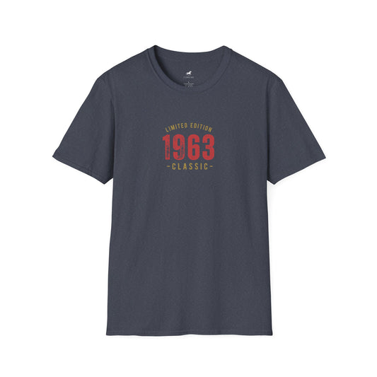 Limited Edition 1963 Classic Unisex T-Shirt, Vintage Tee, Birthday Gift, Retro Style, Casual Wear, Unisex Apparel